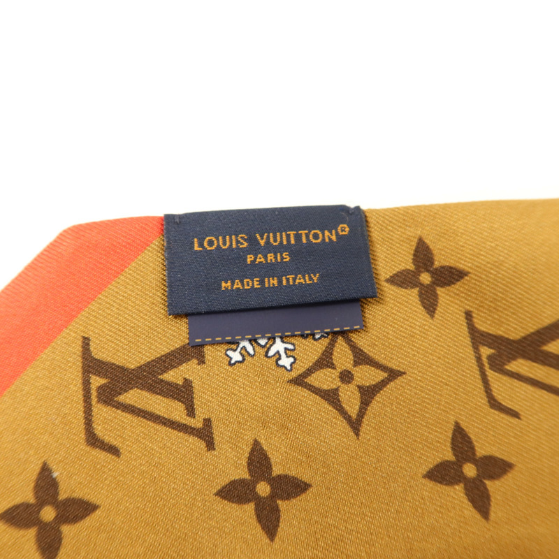 LOUIS VUITTON 絲質Vivienne Winter Celebration BB絲巾-5