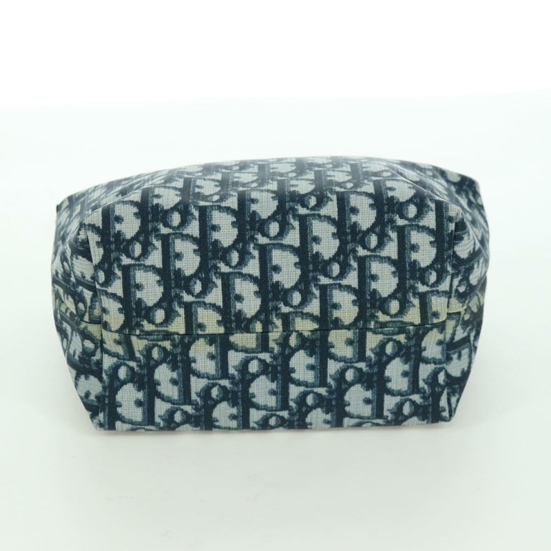 【日本直送】Christian Dior Trotter帆布手提包 PVC海軍藍金色 正品 BSZ620V-4