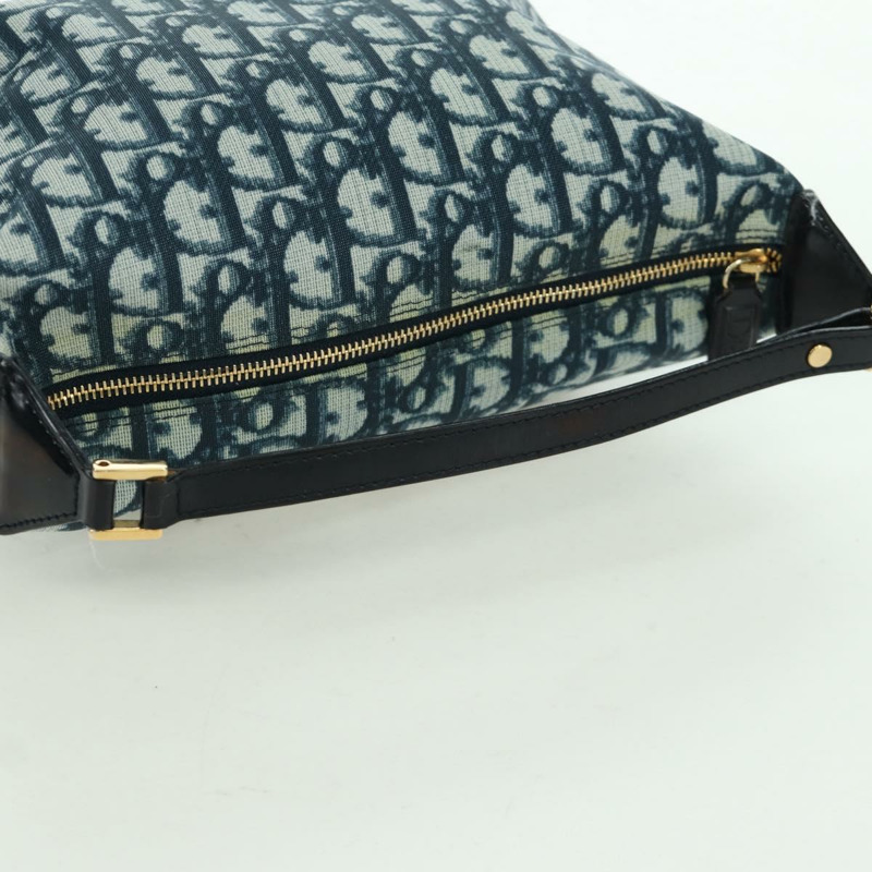 【日本直送】Christian Dior Trotter帆布手提包 PVC海軍藍金色 正品 BSZ620V-6
