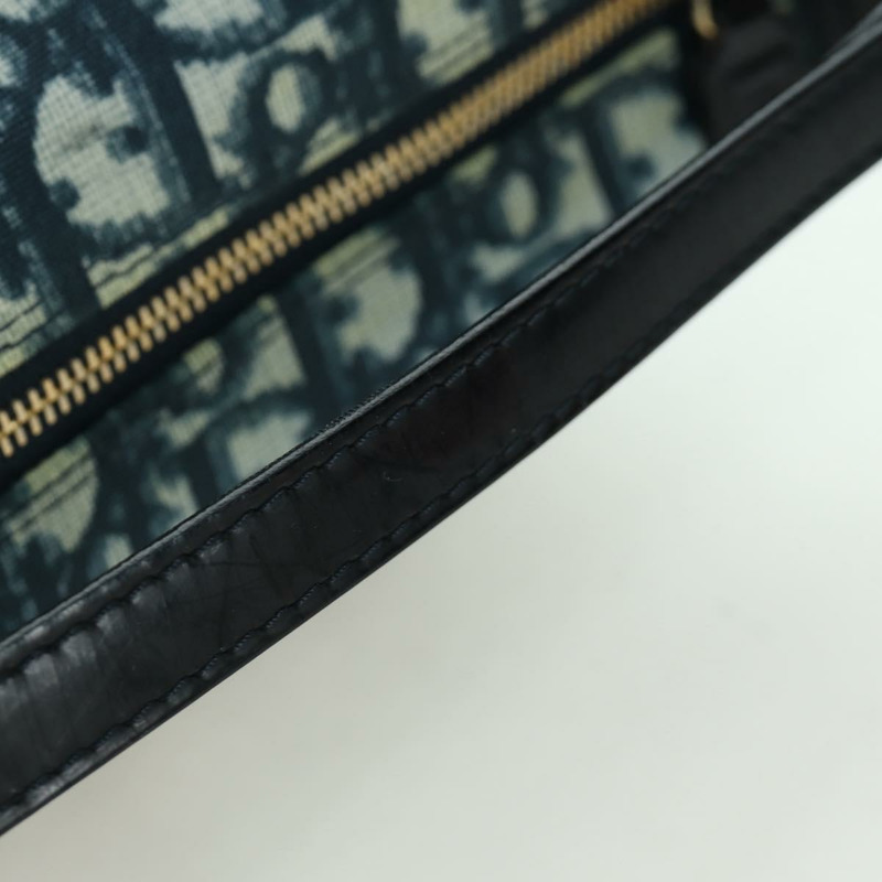【日本直送】Christian Dior Trotter帆布手提包 PVC海軍藍金色 正品 BSZ620V-7