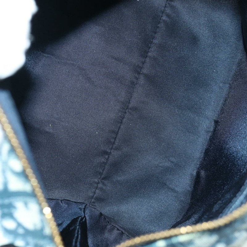 【日本直送】Christian Dior Trotter帆布手提包 PVC海軍藍金色 正品 BSZ620V-10