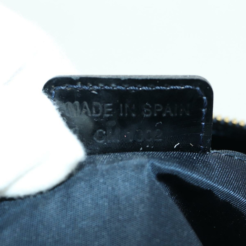 【日本直送】Christian Dior Trotter帆布手提包 PVC海軍藍金色 正品 BSZ620V-11