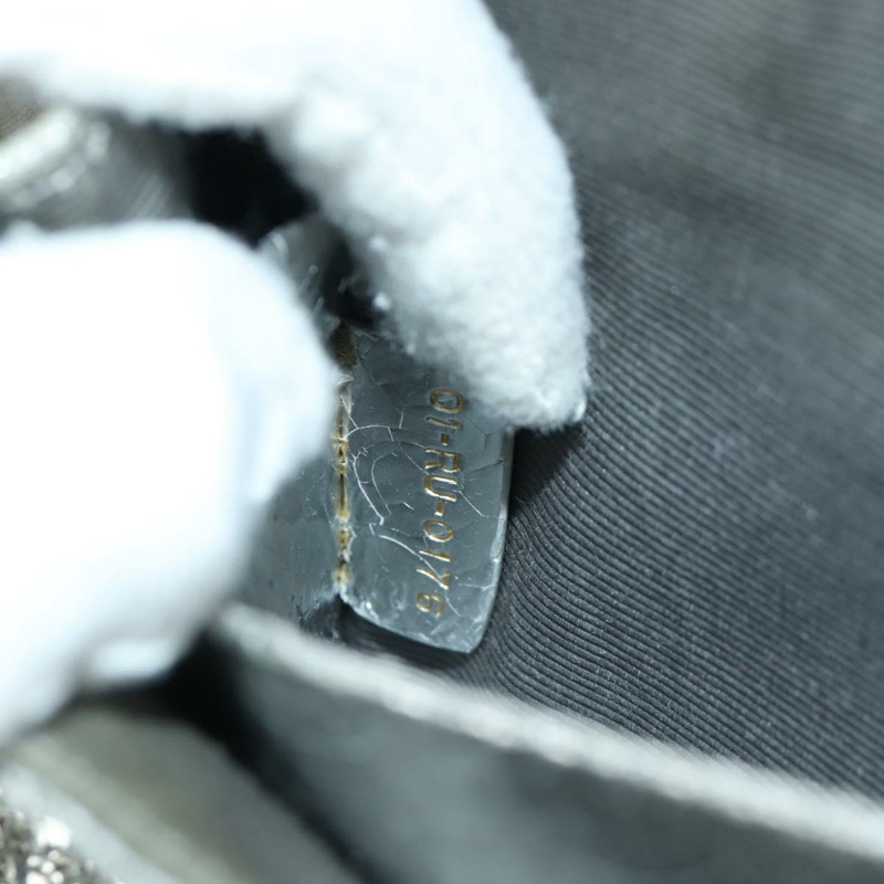 【日本直送】Christian Dior Canage 雙肩包，皮革材質，金色/銀色，正品 AMZ448V-9