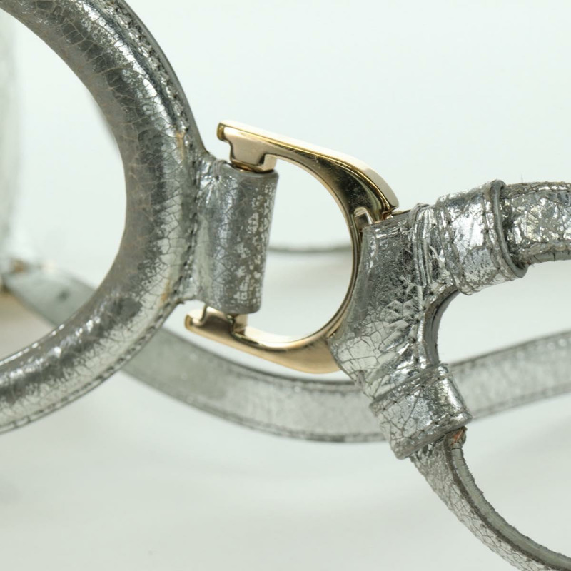 【日本直送】Christian Dior Canage 雙肩包，皮革材質，金色/銀色，正品 AMZ448V-13