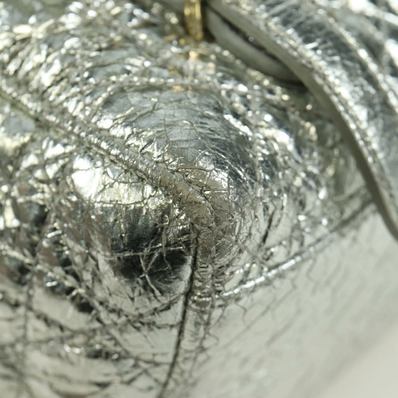 【日本直送】Christian Dior Canage 雙肩包，皮革材質，金色/銀色，正品 AMZ448V-17