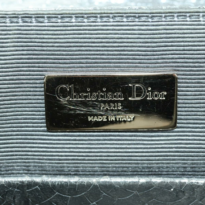 【日本直送】Christian Dior Canage 雙肩包，皮革材質，金色/銀色，正品 AMZ448V-26