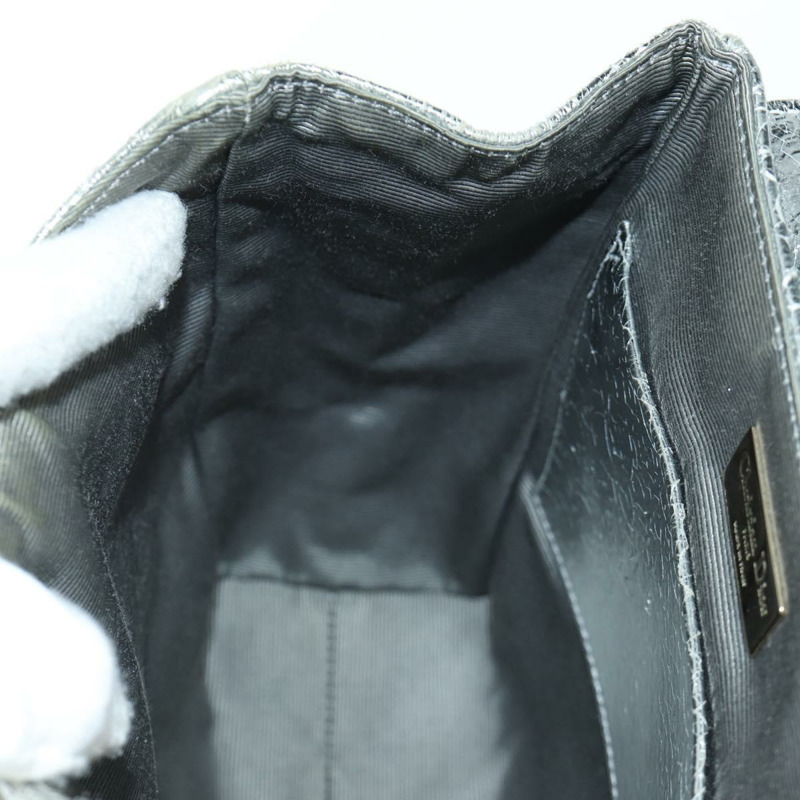 【日本直送】Christian Dior Canage 雙肩包，皮革材質，金色/銀色，正品 AMZ448V-27