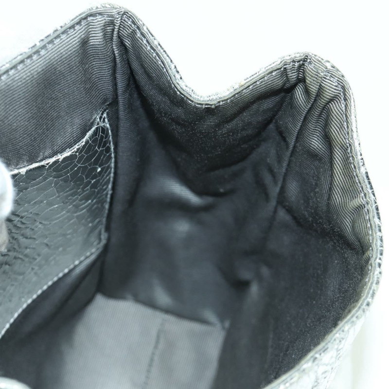 【日本直送】Christian Dior Canage 雙肩包，皮革材質，金色/銀色，正品 AMZ448V-28