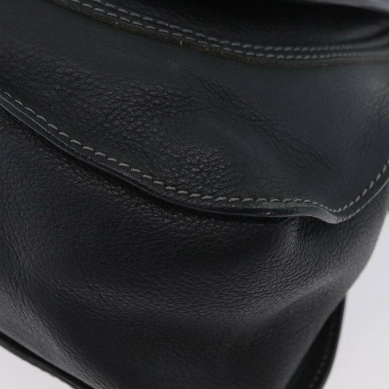 【日本直送】Chloe Mercy 手提包 皮革 黑色 金色 正品 YKZ072A-13