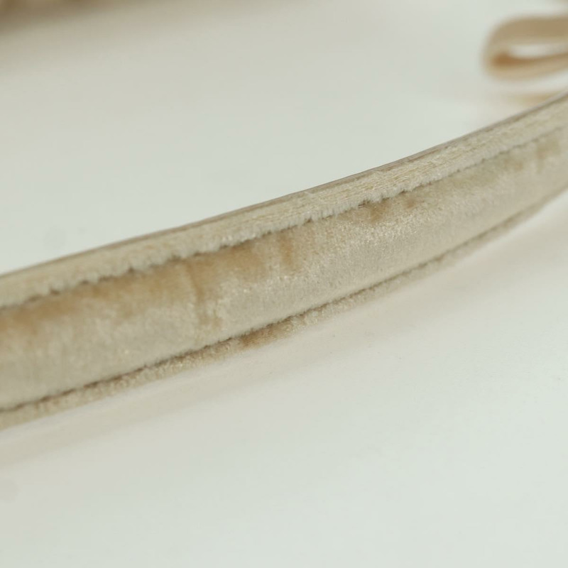 【日本直送】Christian Dior Trotter帆布少女包 PVC皮革 米色 銀色 正品 YKZ130SAV-8