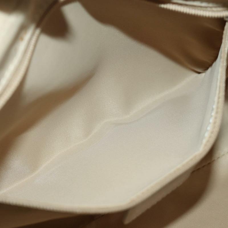 【日本直送】Christian Dior Trotter帆布少女包 PVC皮革 米色 銀色 正品 YKZ130SAV-25