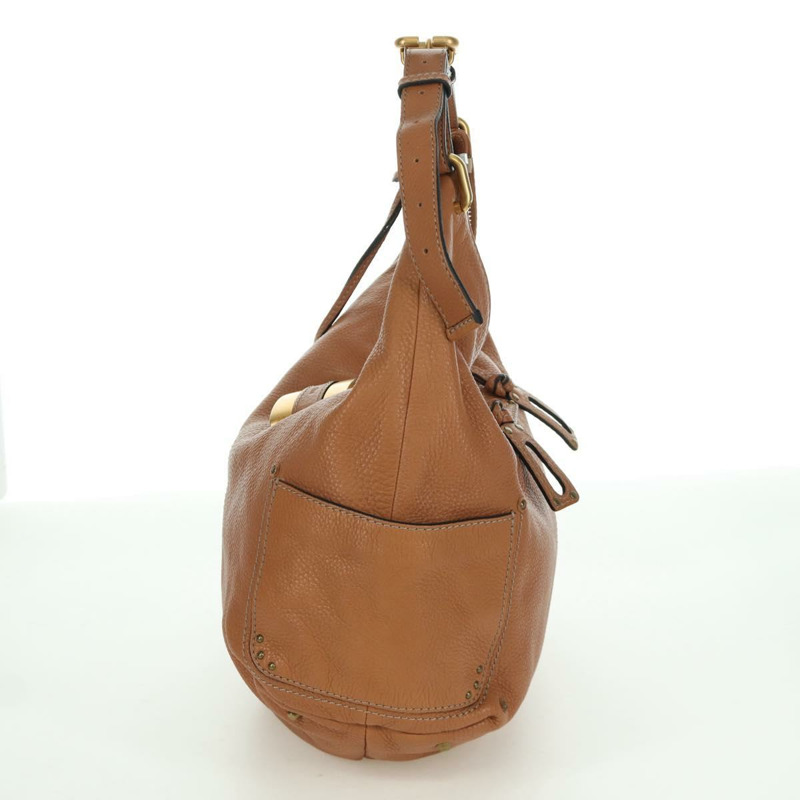 【日本直送】Chloe Paddington 單肩包，皮革材質，棕色、金色、銀色雙色可選，正品 am11115V-2