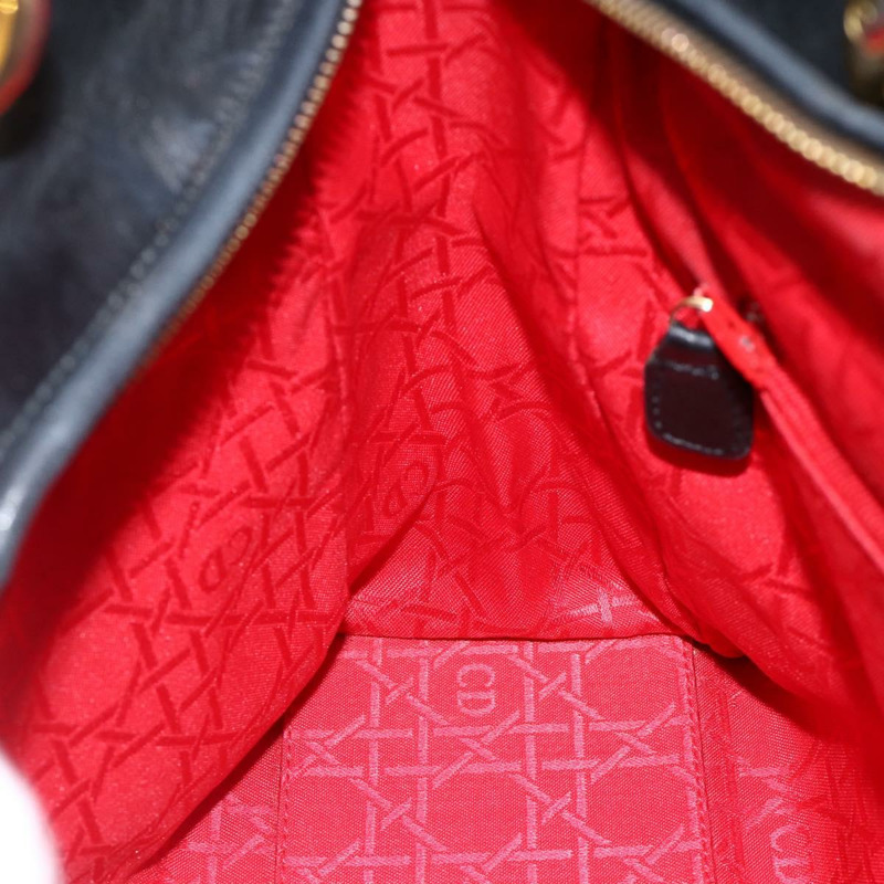 【日本直送】Christian Dior Canage 手袋，羊皮材質，黑色金色，正品 YKZ242A-18