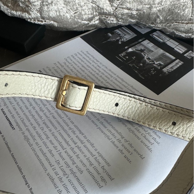 蔻依 馬鞍包 馬蹄包 肩背  手提包 側背包 斜背包 中古包 經典款 Chloe Marcie bag-24