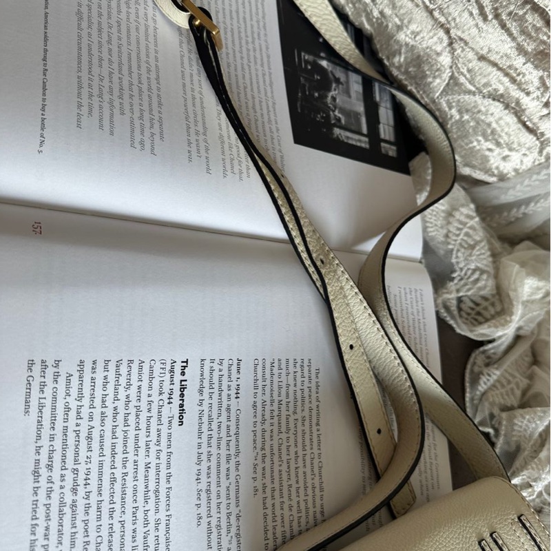 蔻依 馬鞍包 馬蹄包 肩背  手提包 側背包 斜背包 中古包 經典款 Chloe Marcie bag-25