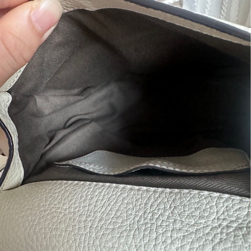 蔻依 馬鞍包 馬蹄包 肩背  手提包 側背包 斜背包 中古包 經典款 Chloe Marcie bag-27