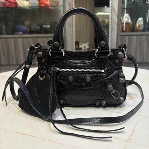 *SHIHNA名牌精品* Balenciaga Cagole mini 機車包