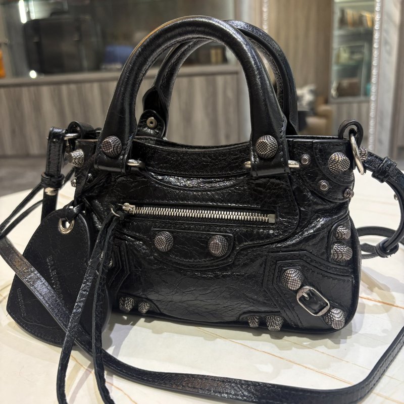 *SHIHNA名牌精品* Balenciaga Cagole mini 機車包-1