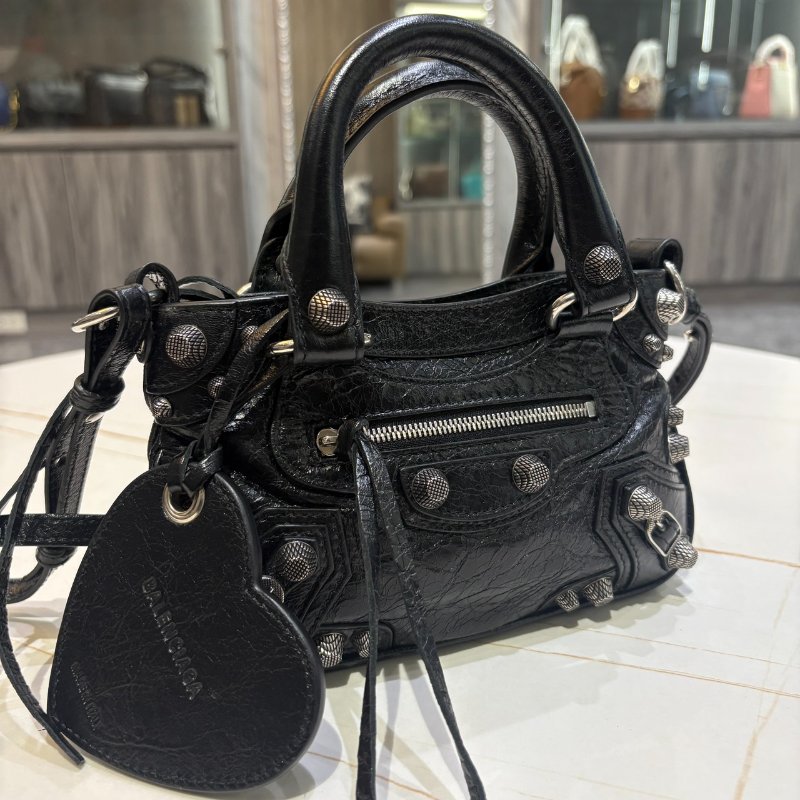 *SHIHNA名牌精品* Balenciaga Cagole mini 機車包-2