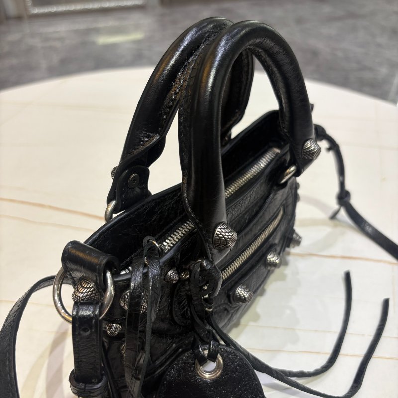 *SHIHNA名牌精品* Balenciaga Cagole mini 機車包-6