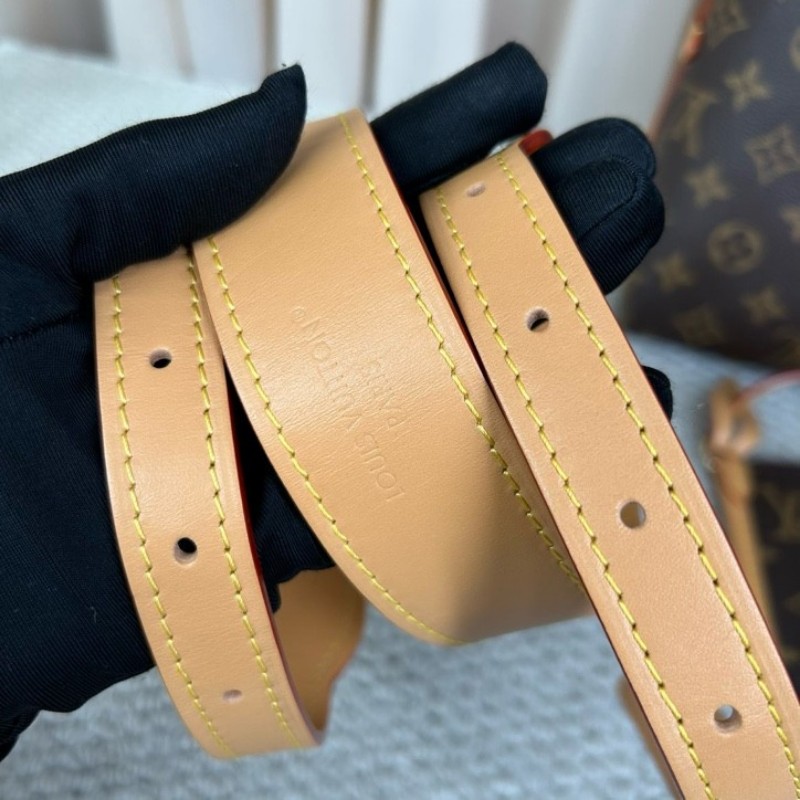 LV路易威登Carryall子母包 經典老花滿印 肩帶可拆卸 手提單肩斜挎都行 內裡乾淨 容量大 日常通勤百搭實用-18