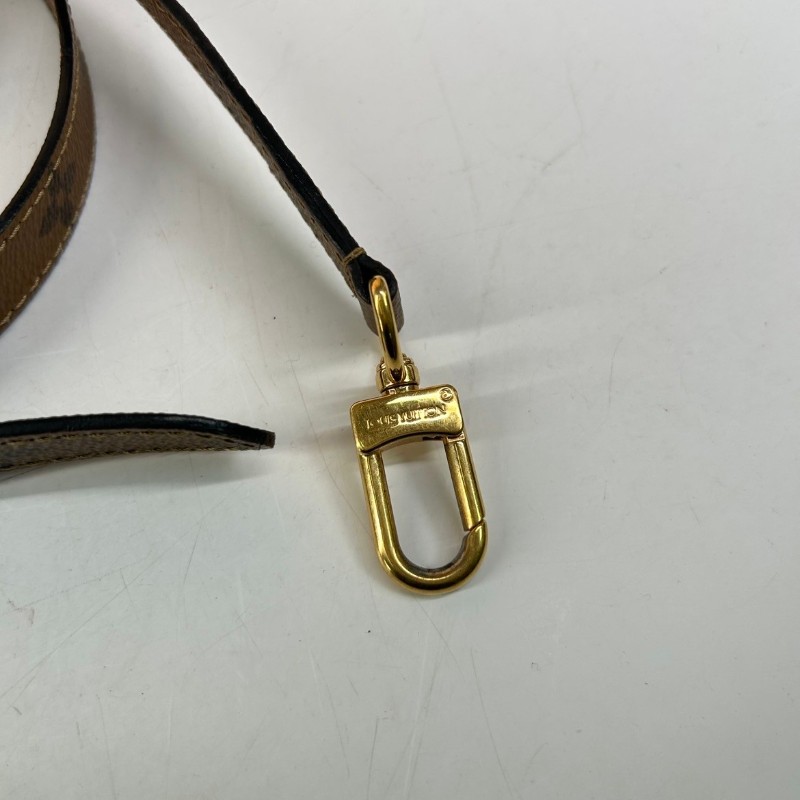 專櫃價3.8折！路易威登/Lv  焦糖拼色老花郵差包 熱門款 永不過時 輕鬆搭配 很實用-19