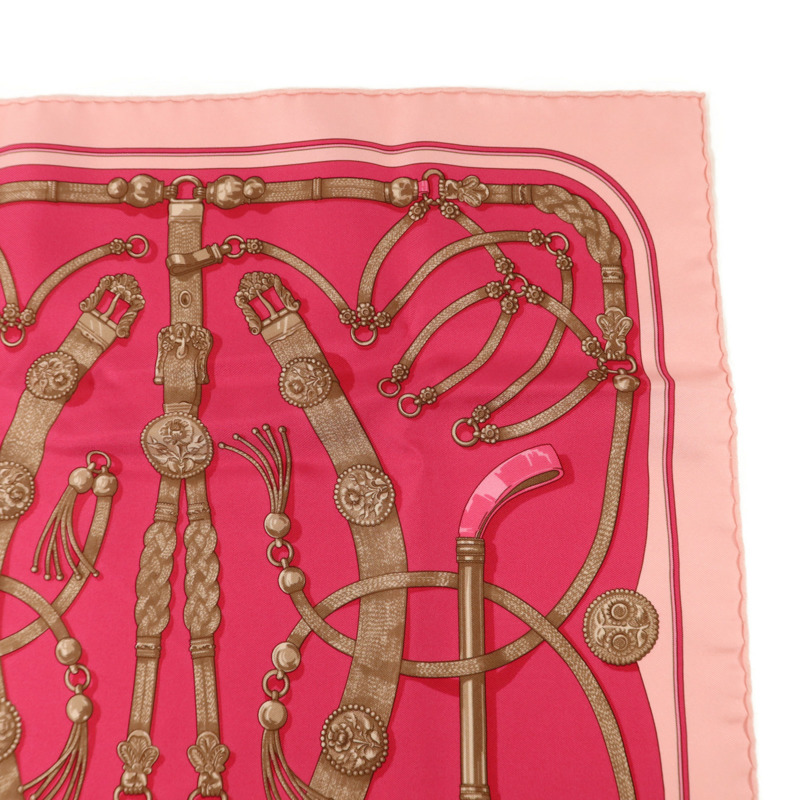 HERMES 絲質Scarf 40x40絲巾-3