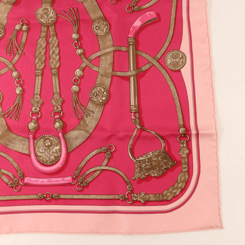 HERMES 絲質Scarf 40x40絲巾-4