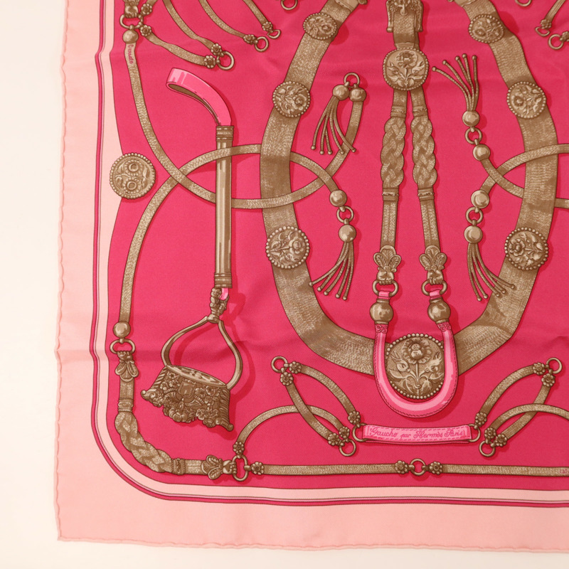 HERMES 絲質Scarf 40x40絲巾-5