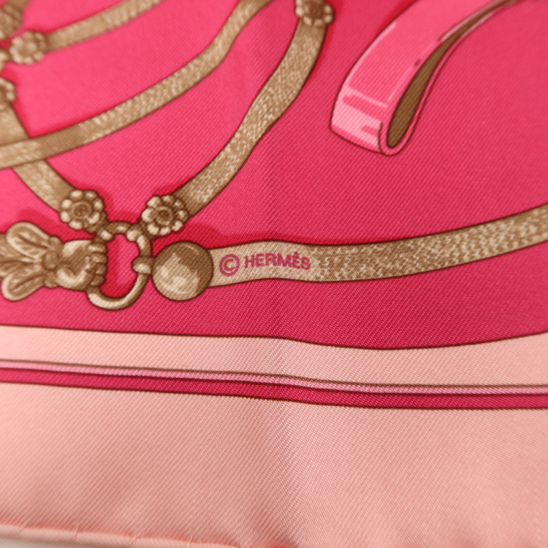 HERMES 絲質Scarf 40x40絲巾-7
