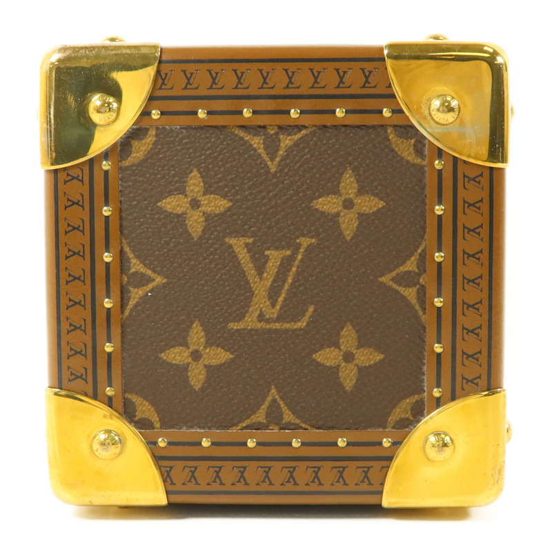 LOUIS VUITTON Monogram Cube金扣立方體-1