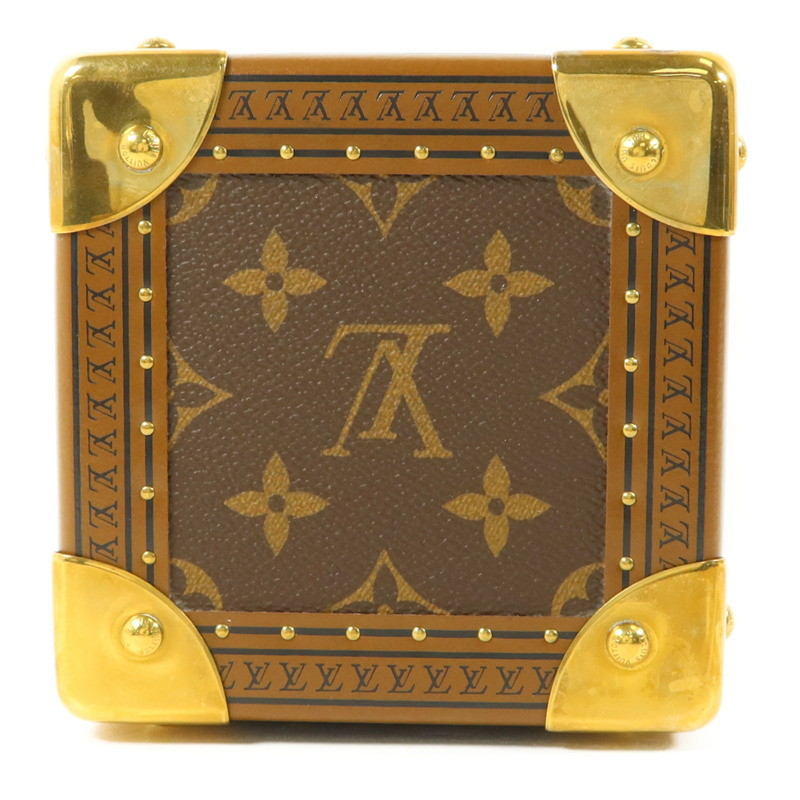 LOUIS VUITTON Monogram Cube金扣立方體-3