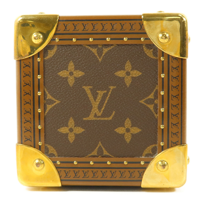 LOUIS VUITTON Monogram Cube金扣立方體-4