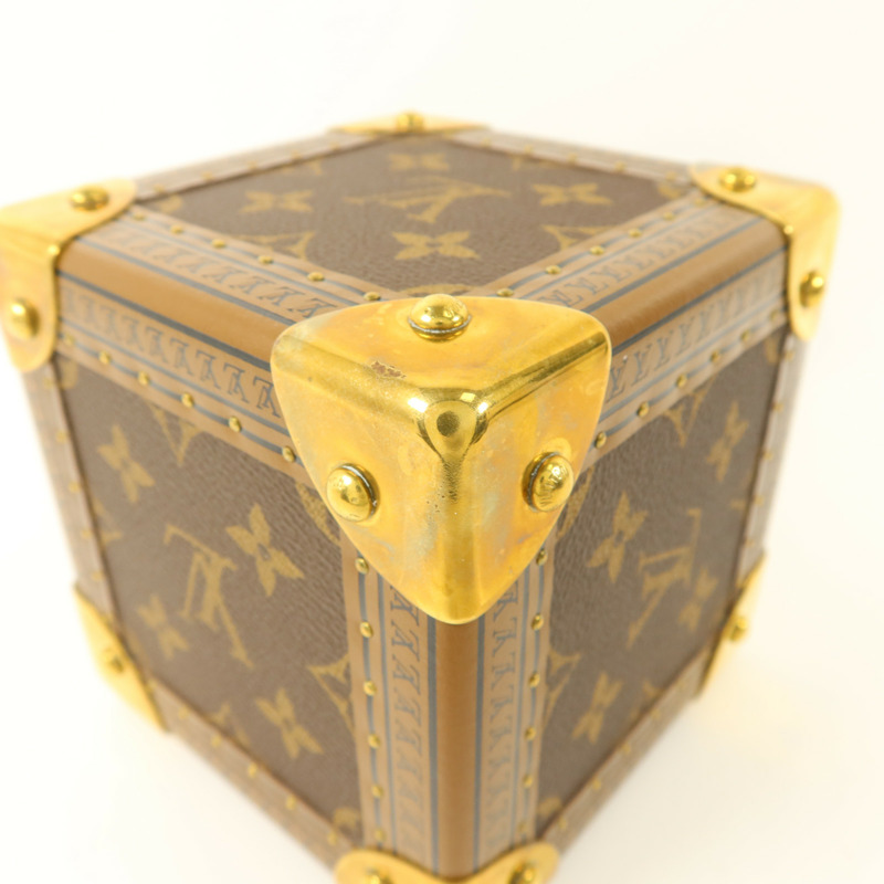 LOUIS VUITTON Monogram Cube金扣立方體-5