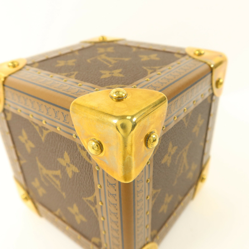 LOUIS VUITTON Monogram Cube金扣立方體-6