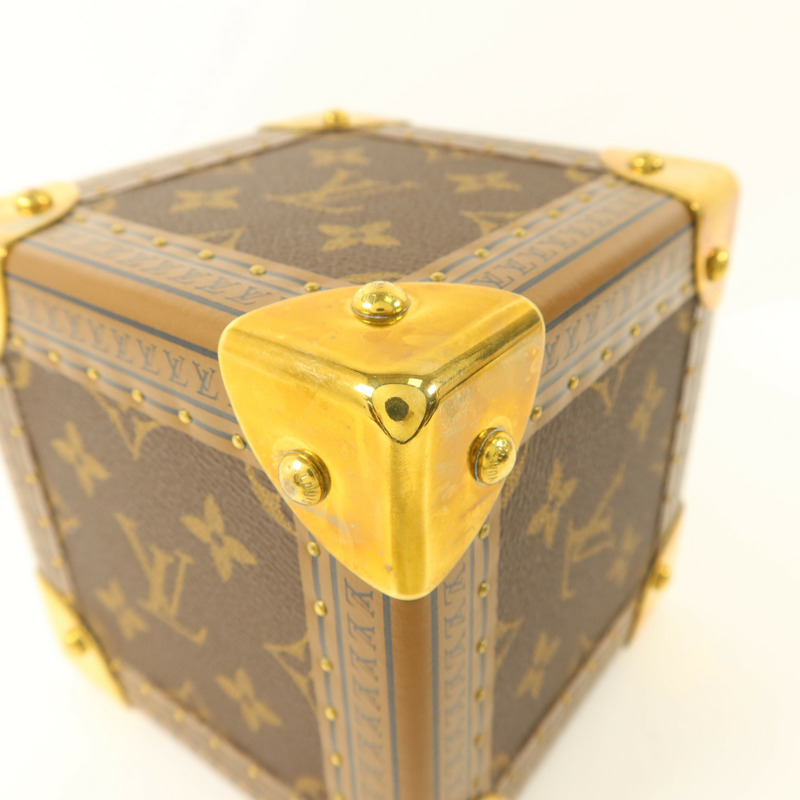 LOUIS VUITTON Monogram Cube金扣立方體-7