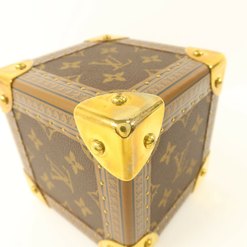 LOUIS VUITTON Monogram Cube金扣立方體-8