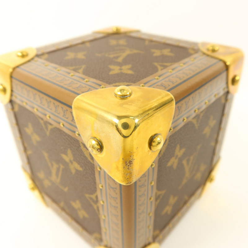 LOUIS VUITTON Monogram Cube金扣立方體-12