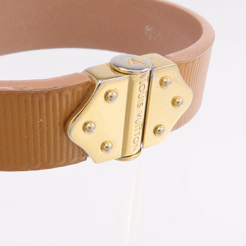 LOUIS VUITTON Epi Bracelet金扣手帶-4