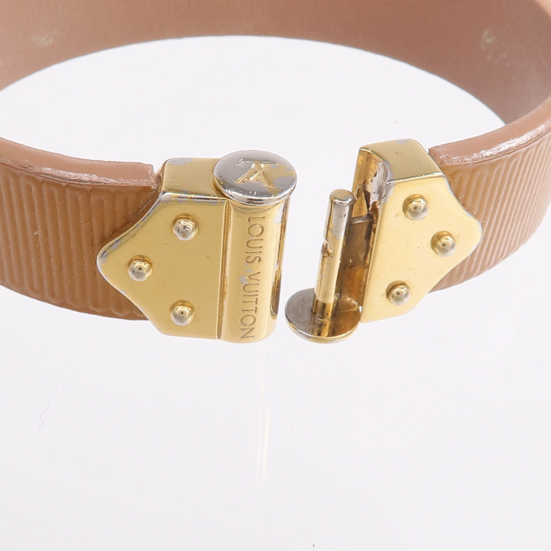 LOUIS VUITTON Epi Bracelet金扣手帶-5