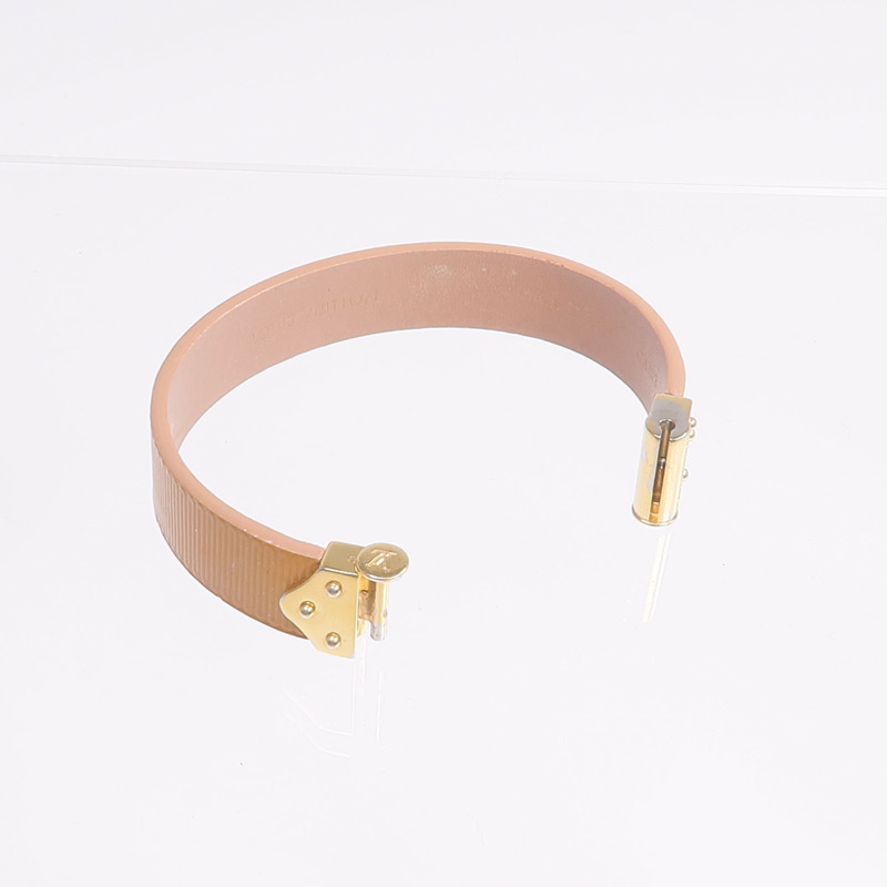 LOUIS VUITTON Epi Bracelet金扣手帶-6