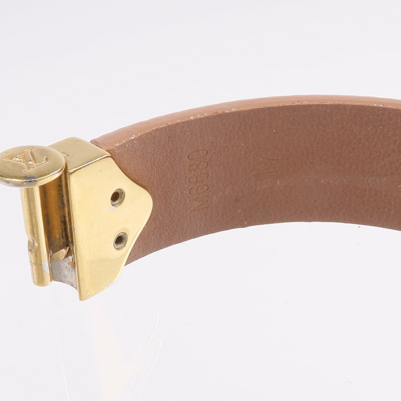 LOUIS VUITTON Epi Bracelet金扣手帶-7