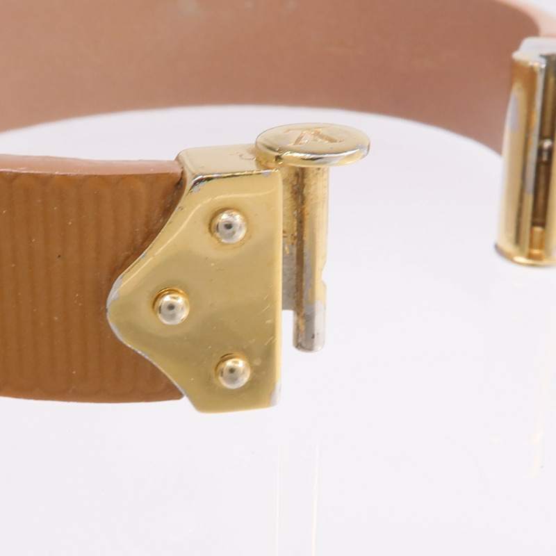 LOUIS VUITTON Epi Bracelet金扣手帶-11