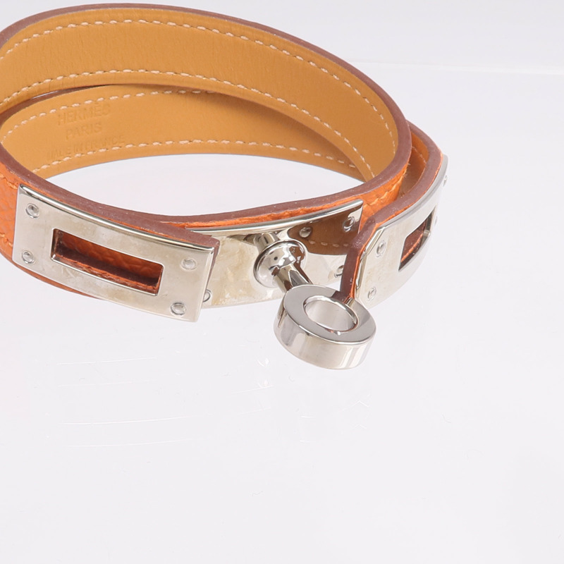 HERMES Epsom皮革Kelly Double Tour手帶-5