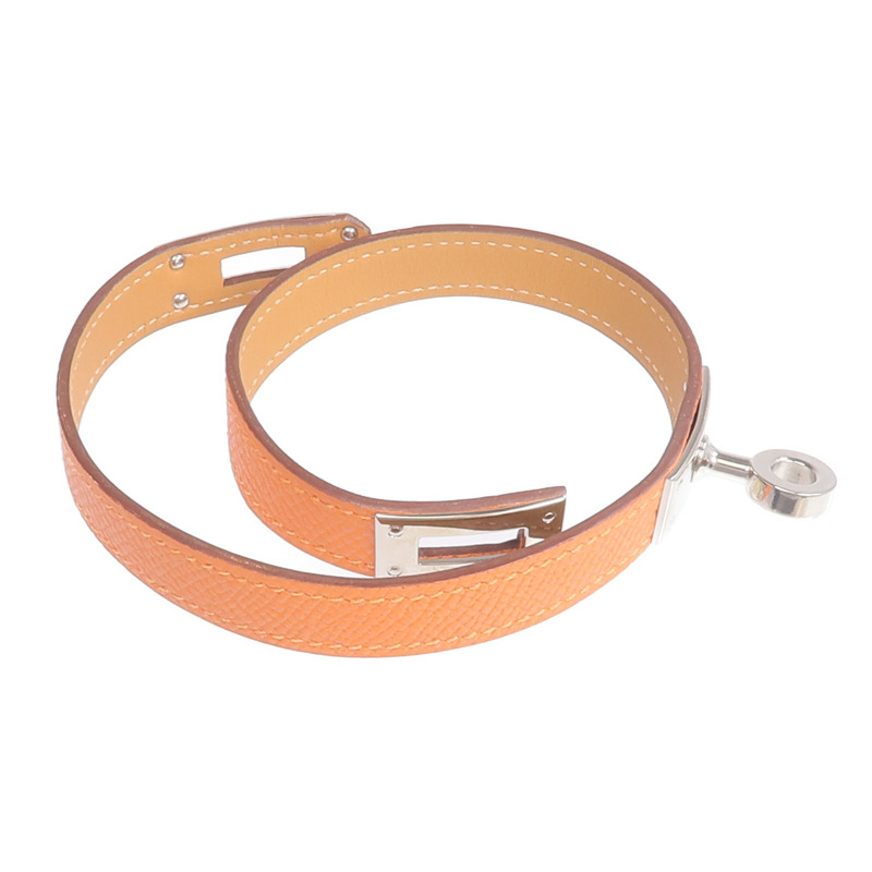 HERMES Epsom皮革Kelly Double Tour手帶-6