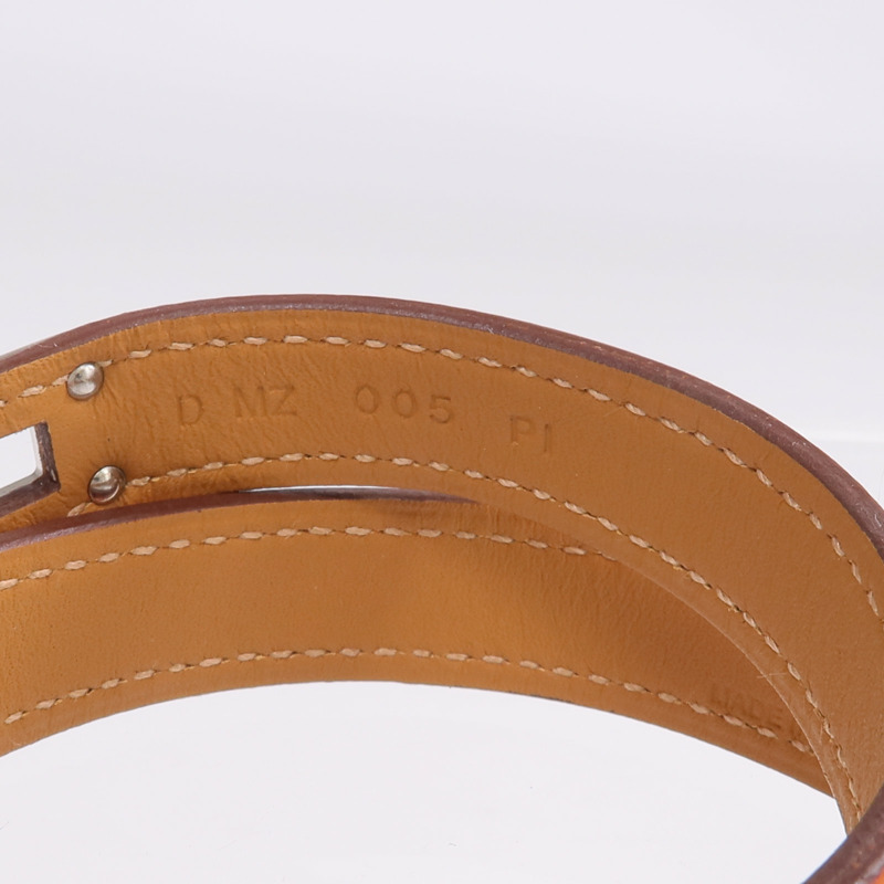 HERMES Epsom皮革Kelly Double Tour手帶-7