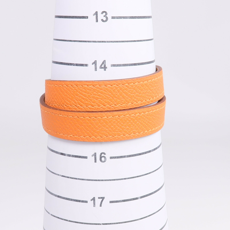 HERMES Epsom皮革Kelly Double Tour手帶-11