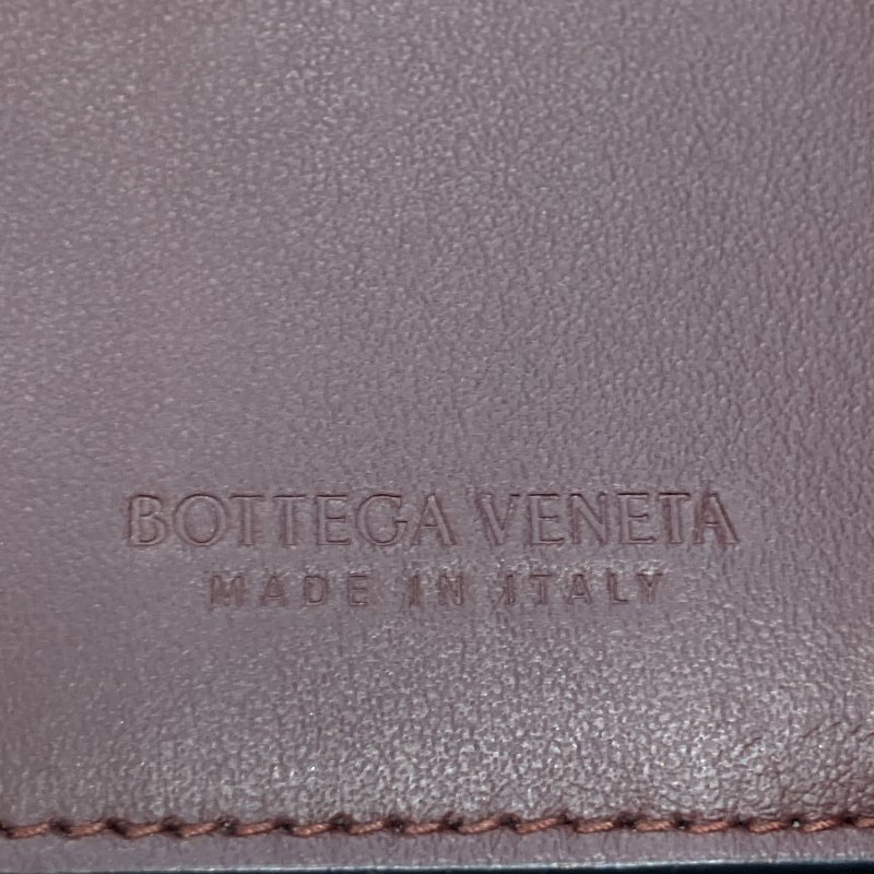 BOTTEGA VENETA 葆蝶嘉 INTRECCIATO編織雙折短夾 牛皮 黑色 銀釦-14