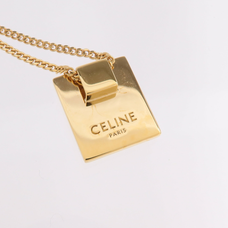 CELINE 金屬Alphabet W Necklace項鍊-6