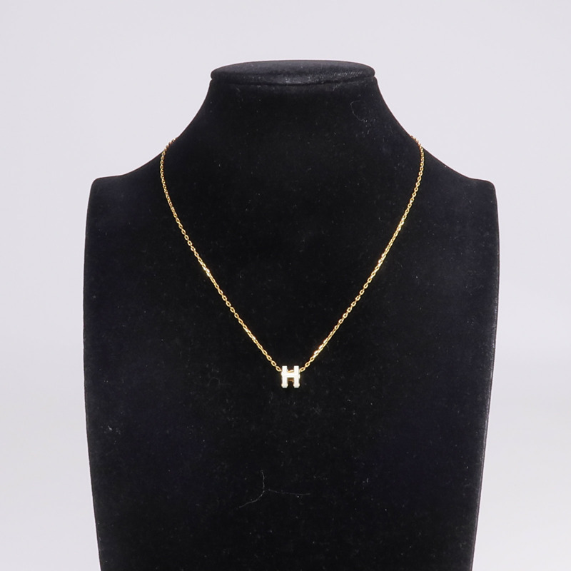 HERMES 金屬Mini Pop H項鍊-8